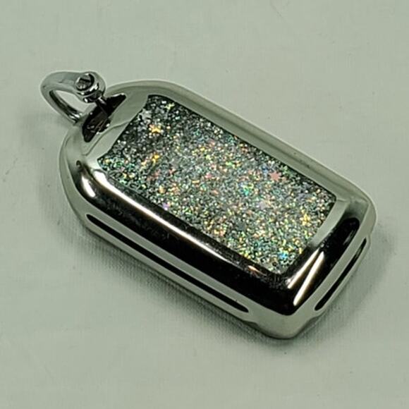 Honda Smart Key TPU Plating Key Fob Cover Silver Red for Civic CR-V Accord - Picture 4 of 4